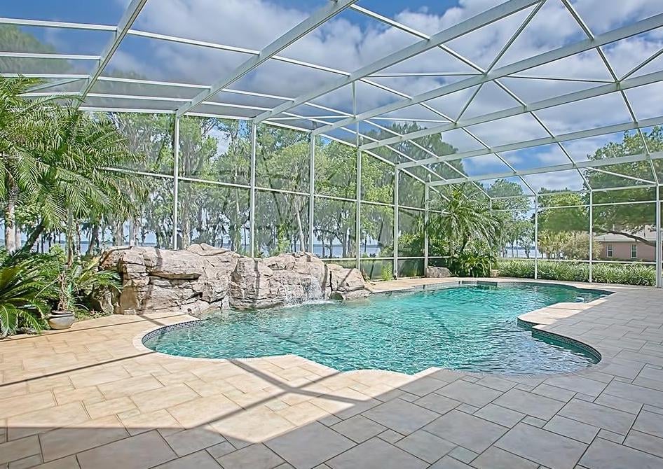 Luxury Lake Living Prestigious Estate Home for Sale in Okahumpka, FL